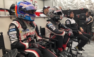Alonso, tras su primer relevo: "Perdemos 5 km/h en recta con el Toyota #7"