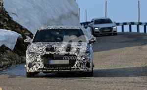 Prototipos de la cuarta generación del Audi A3 se trasladan a las carreteras de los Alpes