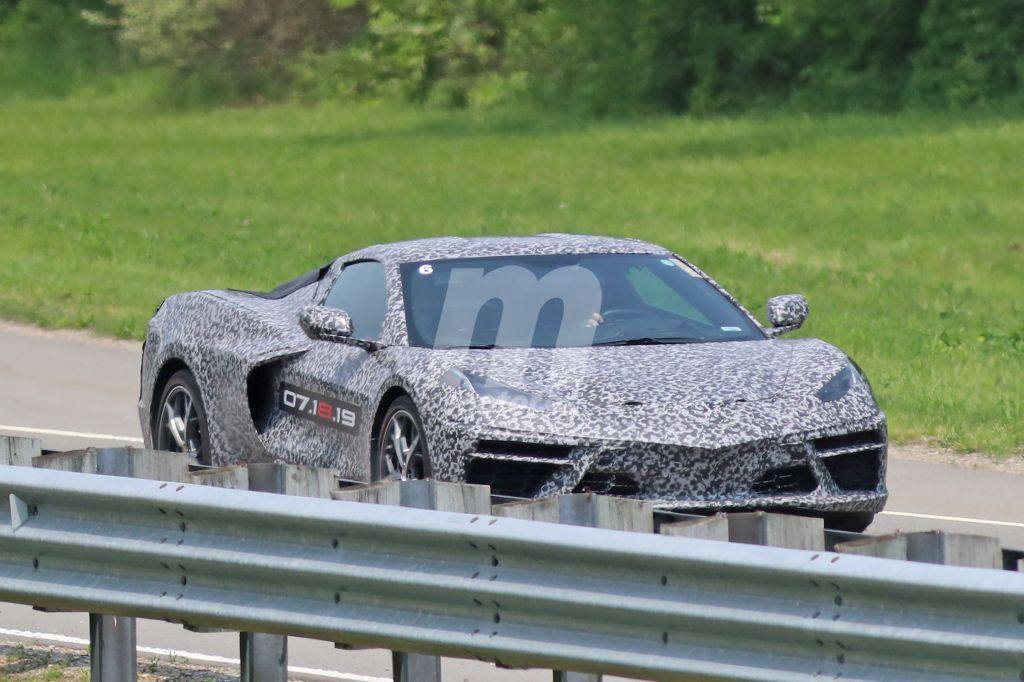 El nuevo Chevrolet Corvette C8 cazado en la pista de pruebas de Milford