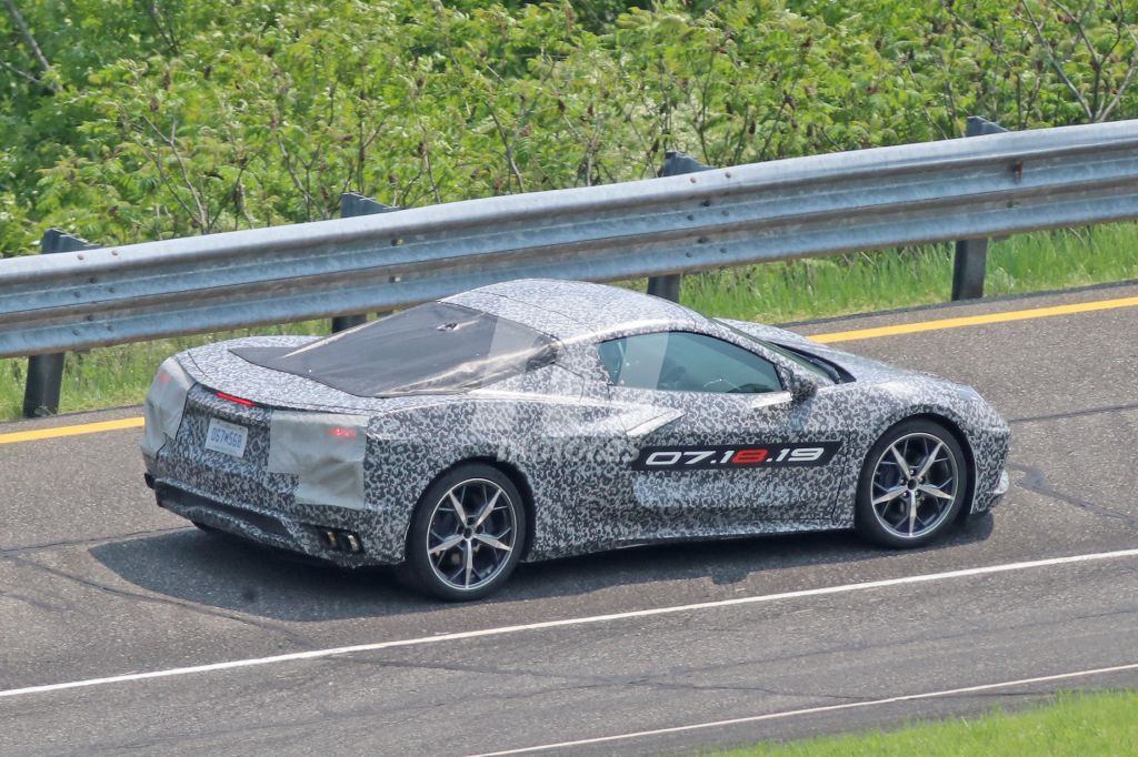 El nuevo Chevrolet Corvette C8 cazado en la pista de pruebas de Milford