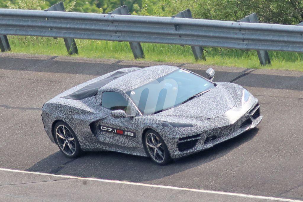 El nuevo Chevrolet Corvette C8 cazado en la pista de pruebas de Milford
