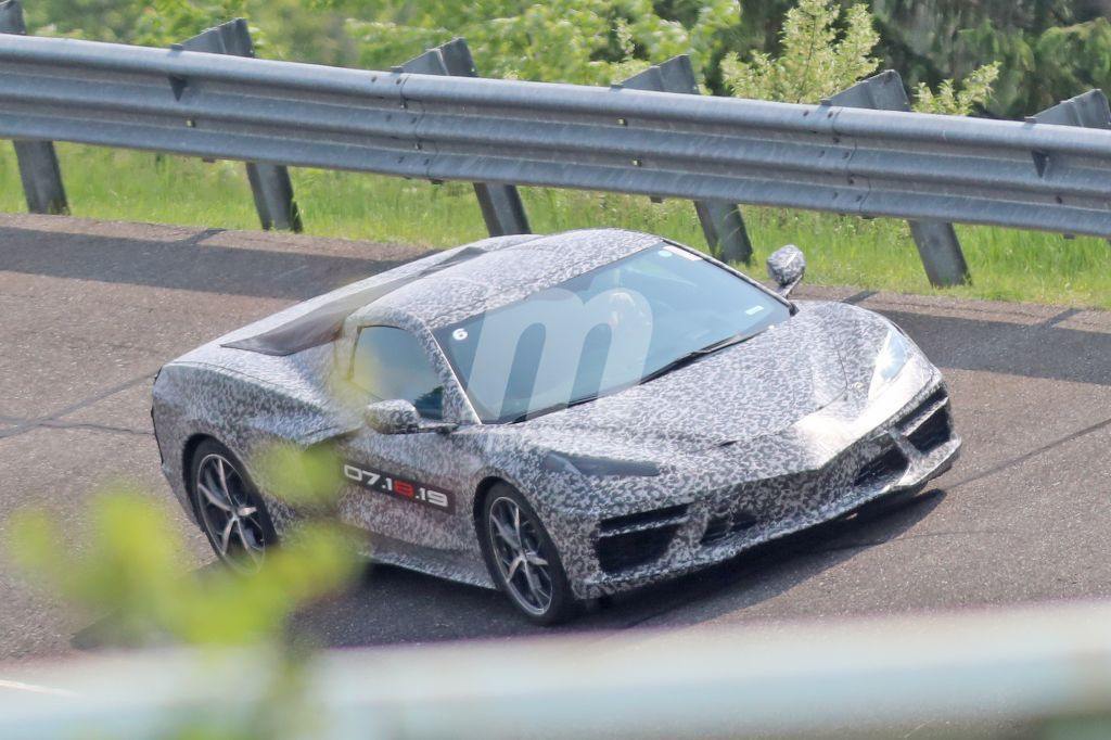 El nuevo Chevrolet Corvette C8 cazado en la pista de pruebas de Milford