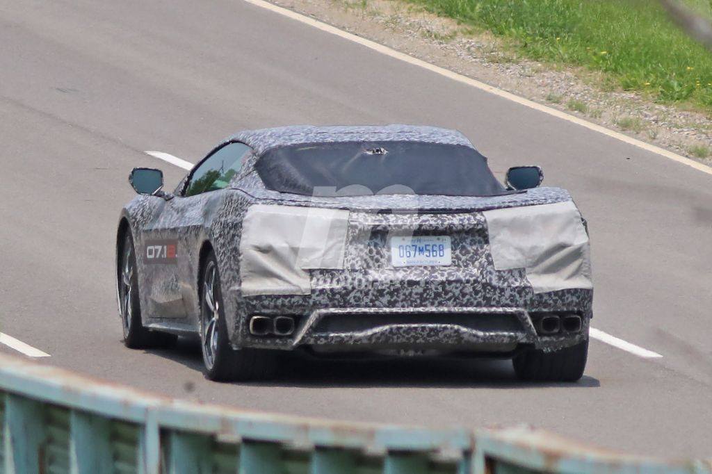 El nuevo Chevrolet Corvette C8 cazado en la pista de pruebas de Milford