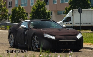 Las primeras fotos espía del futuro Ferrari 812 Aperta