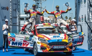 Jan Solans lidera el Junior WRC con su victoria en Italia