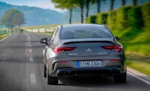 Los prototipos del nuevo Mercedes-AMG CLA 45 en movimiento