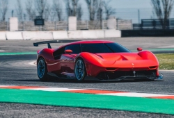 El brutal Ferrari P80/C a fondo en Monza en su primer vídeo
