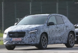 Los prototipos del nuevo Mercedes Clase GLA con más detalle