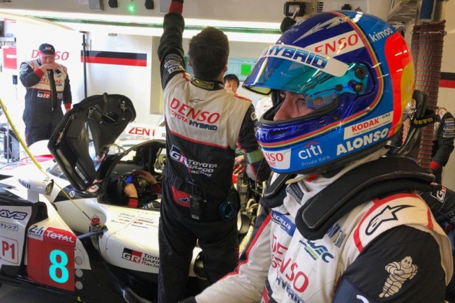 Alonso, tras el test de Le Mans: