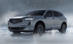 El nuevo Acura MDX filtrado junto a un inédito y misterioso sedán