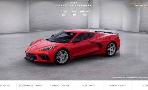 Corvette Visualizer: el nuevo Chevrolet Corvette Stingray ya tiene configurador