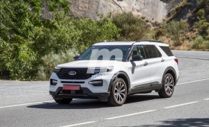 El nuevo Ford Explorer híbrido enchufable se deja ver por España