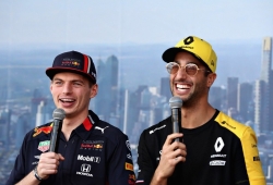 Según Horner, la marcha de Ricciardo ha sido clave en la madurez de Verstappen