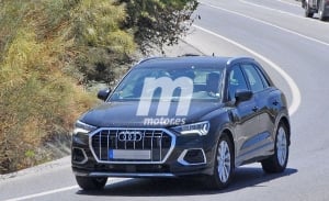 Primeras fotos espía del nuevo Audi Q3 TFSI e, la versión híbrida enchufable del SUV