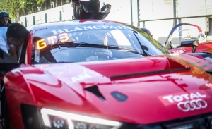 El Audi R8 LM3 GT3 todavía tiene mucha tela que cortar