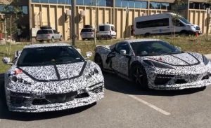 Al descubierto dos supuestos prototipos del nuevo Chevrolet Corvette híbrido
