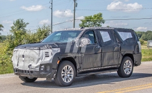 El GMC Yukon XL Denali 2021 cazado en su configuración definitiva