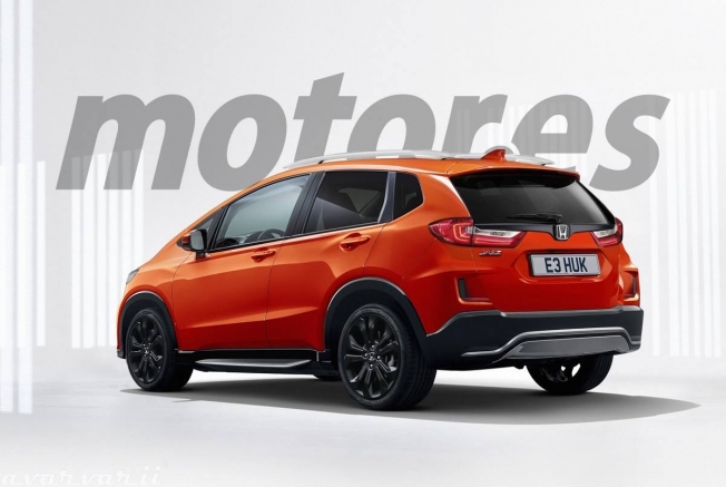 Recreación del Honda Jazz Crosstar