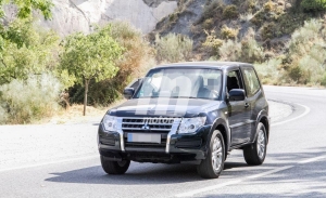 Cazado el Mitsubishi Montero en unas pruebas de medición de emisiones