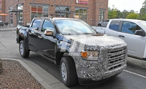 Los Chevrolet Colorado y GMC Canyon facelift se dejan ver por primera vez