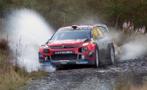 El Citroën C3 WRC estrena suspensiones en el test de Gales