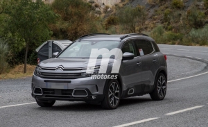 El Citroën C5 Aircross híbrido enchufable cazado en pruebas