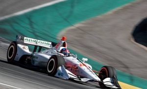 Colton Herta logra en Laguna Seca su segunda pole ante Dixon y Rossi