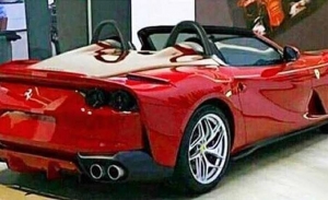 El Ferrari 812 descapotable filtrado al desnudo