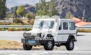 Cazamos una misteriosa mula basada en el Mercedes Clase G clásico