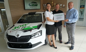Skoda Motorsport alcanza las 300 unidades vendidas del Fabia R5