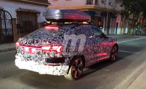El nuevo Audi e-tron Sportback, un SUV eléctrico, vuelve a dejarse ver por España