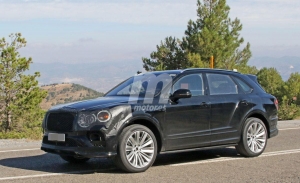 Nuevas imágenes de las pruebas del facelift del Bentley Bentayga