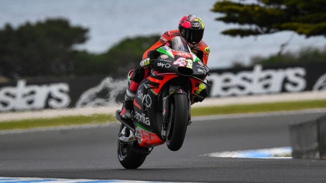 Aprilia se agarra a su mejor resultado en MotoGP para seguir creciendo