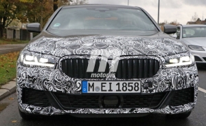 Nuevas fotos espía desvelan el aspecto del paquete M Sport en el BMW Serie 5 Facelift
