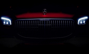 La mirada del nuevo Mercedes-Maybach GLS se vislumbra en este adelanto