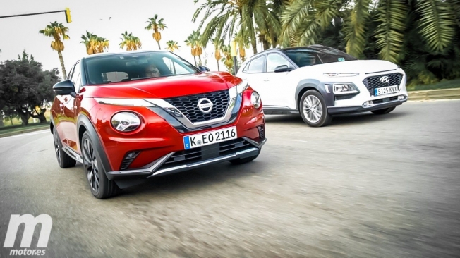 Comparativa Nissan Juke 2020 vs Hyundai KONA (Con vídeo