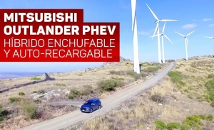 Video: Mitsubishi Outlander PHEV, en acción el SUV híbrido enchufable más completo
