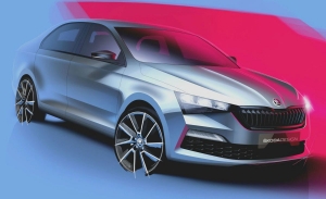 Dos teasers revelan el diseño del nuevo Skoda Rapid para Rusia y China