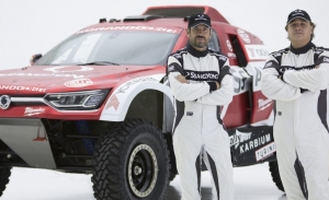 SsangYong y Óscar Fuertes, al asalto del Dakar con el Korando DKR