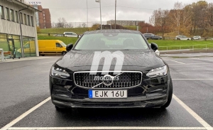 Nuevas fotos espía evidencian un facelift del Volvo S90 para 2021