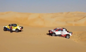 Pequeño accidente de Fernando Alonso en su test en Abu Dhabi