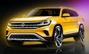 El nuevo Volkswagen Atlas 2020 se vislumbra en estos bocetos