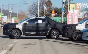 El esperado Hyundai Santa Cruz vuelve a ser cazado a plena luz del día