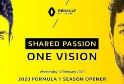 Renault confirma que presentará su F1 de 2020 el 12 de febrero