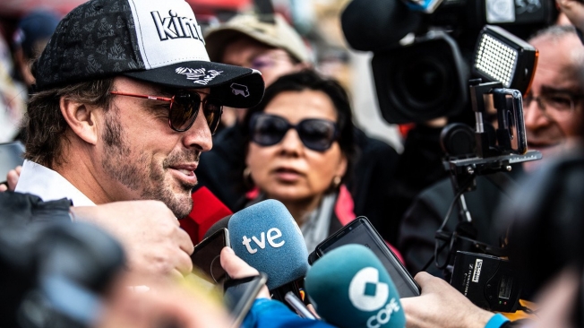 Alonso, tras su primer podio: