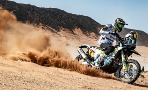 Pablo Quintanilla logra la primera victoria de Husqvarna en este Dakar