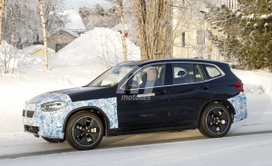 Los prototipos del BMW iX3 estrenan sus nuevas llantas aerodinámicas