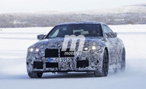 El BMW M4 Coupé 2021, cazado en fotos espía durante las pruebas de invierno