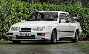 Aparece a la venta uno de los 4 prototipos originales del Ford Sierra RS500 Cosworth