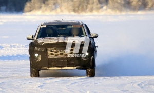 El nuevo Hyundai Santa Cruz 2021, cazado en las pruebas de invierno en Laponia